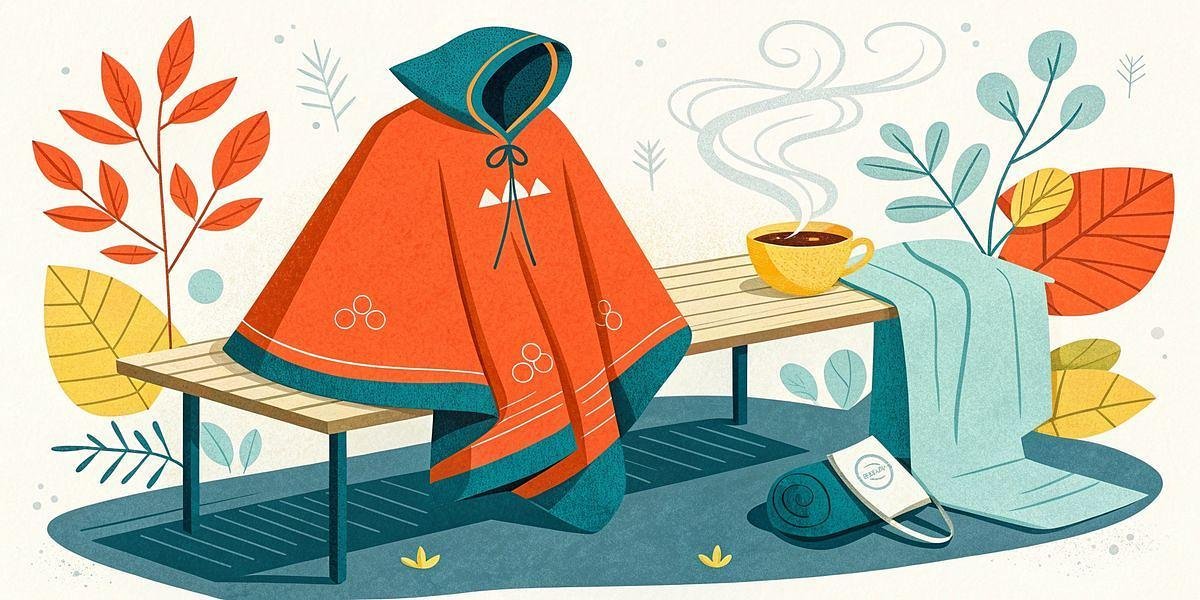 外気浴で冷えない！サウナ女子向けサウナポンチョおすすめ10選【ずり落ちない・体型カバー・あったか可愛い】